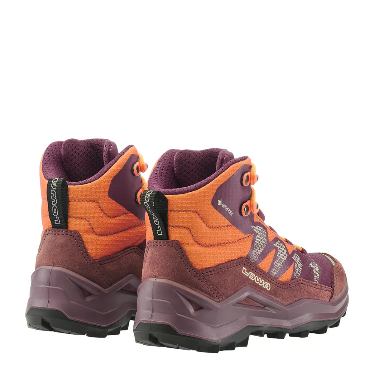 Lowa Kinder Outdoorschuhe Maddox Pro GTX MID Junior Altrosa/ Ton, Bild 3 von 6