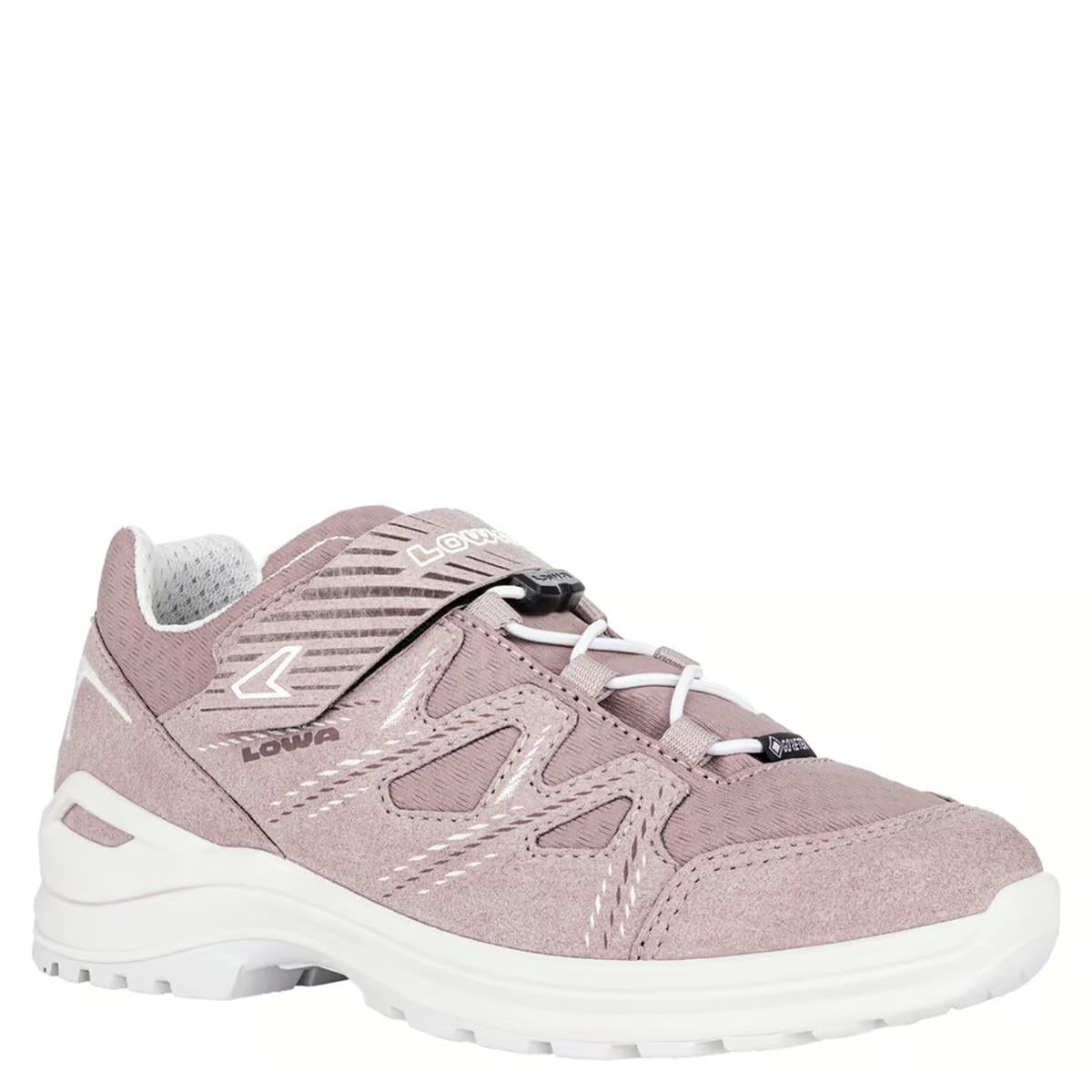 Lowa Kinder Outdoorschuhe Innox Evo II GTX LO Junior alt rosa/ offwhite