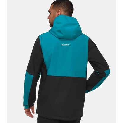 MAMMUT Linard Guide HS Hooded Jacket Men black deep teal Herren