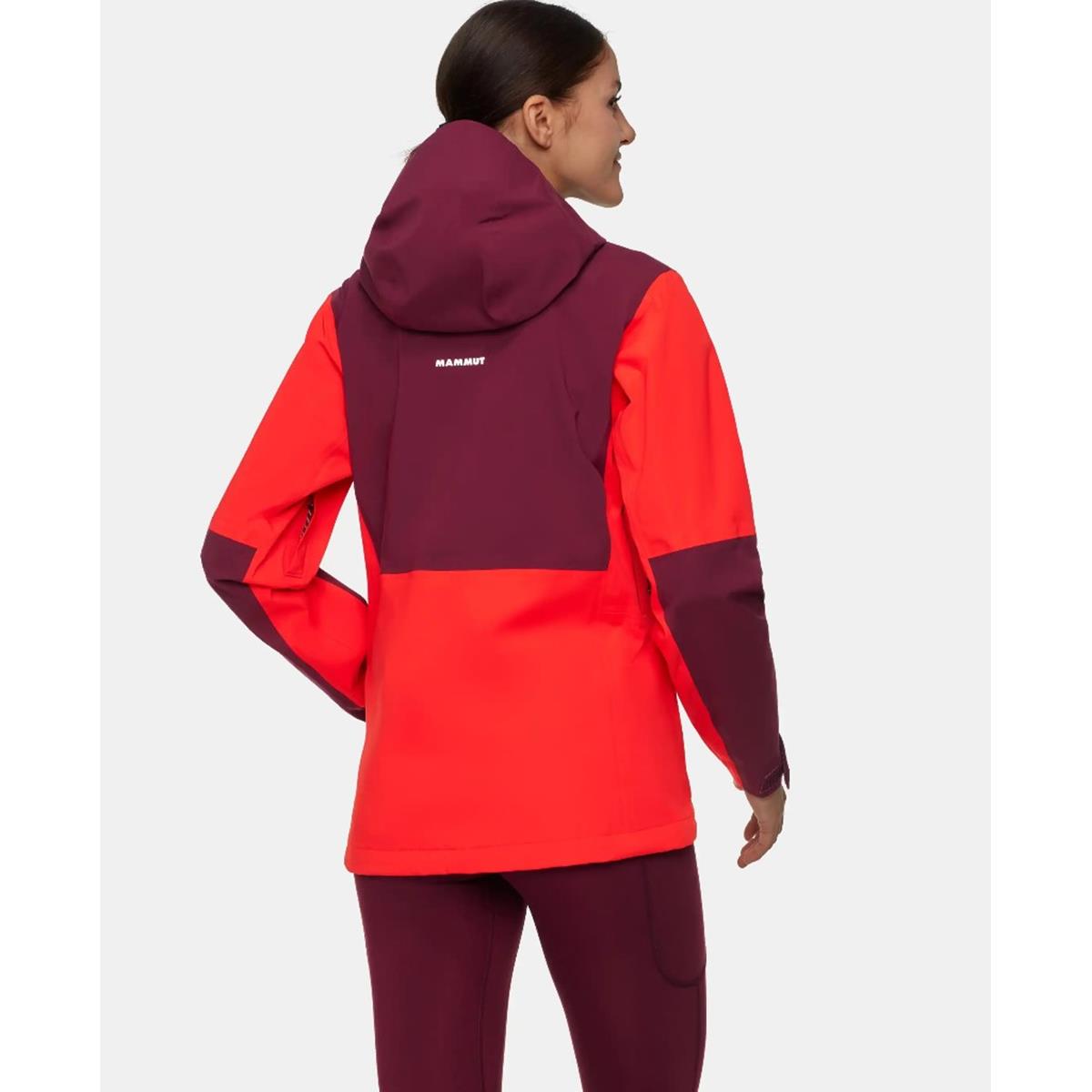 MAMMUT Linard Guide HS Hooded Jacket Women red-vin Damen, image 2 of 4