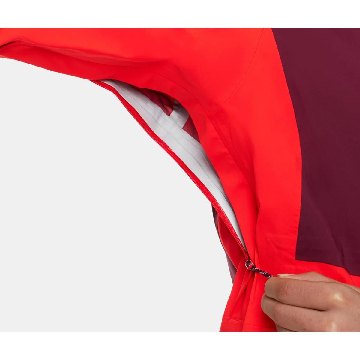 MAMMUT Linard Guide HS Hooded Jacket Women red-vin Damen, image 3 of 4