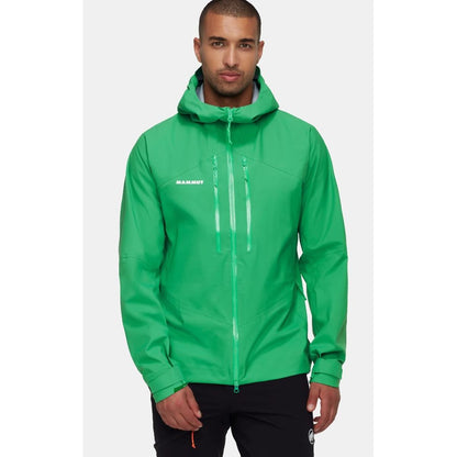 MAMMUT Taiss HS Hooded Jacket Men pinea Vielseitige 3-Lagen-Hardshelljacke