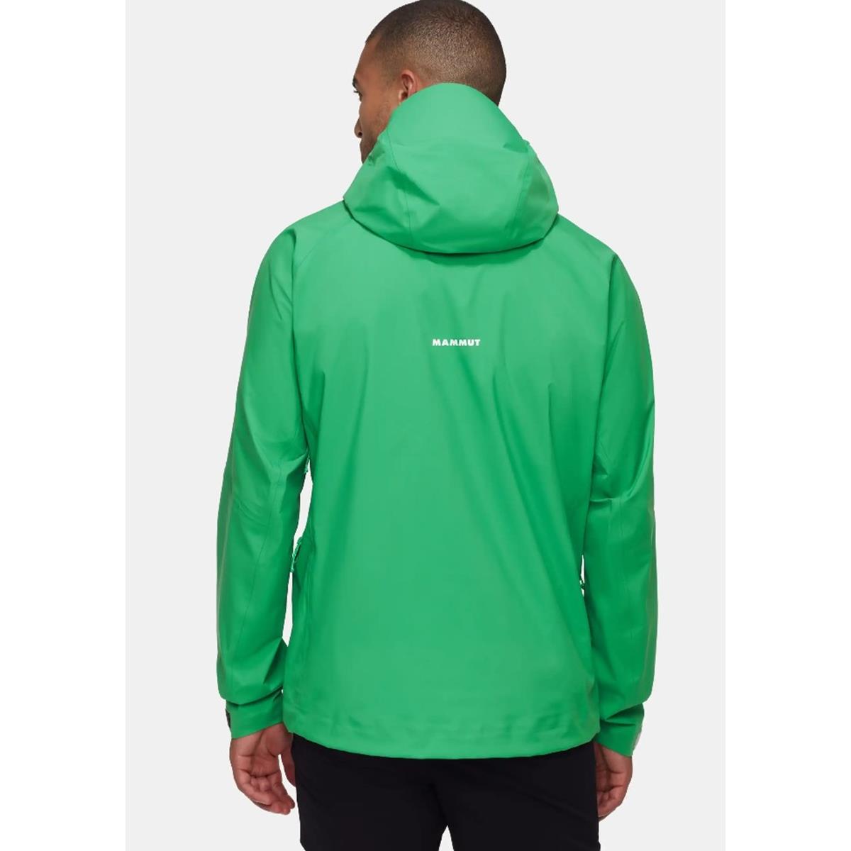 MAMMUT Taiss HS Hooded Jacket Men pinea Vielseitige 3-Lagen-Hardshelljacke