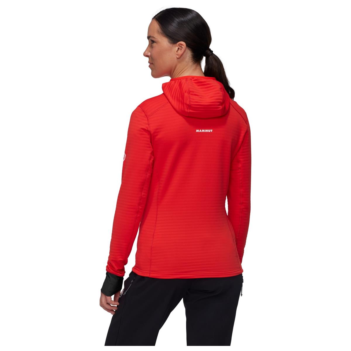 MAMMUT Taiss Light ML Hooded Jacket Women red-black Damen, image 2 of 3