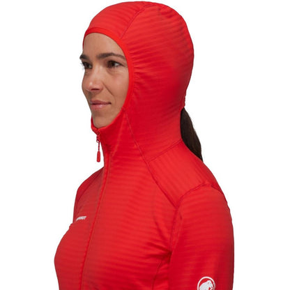 MAMMUT Taiss Light ML Hooded Jacket Women red-black Damen