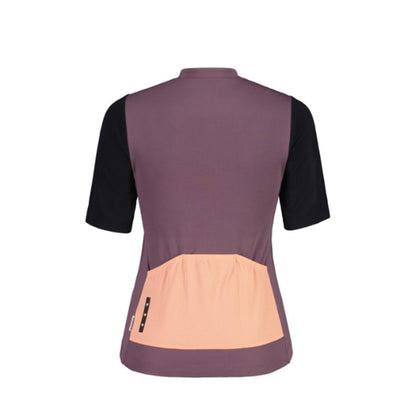 Maloja Arlerstein Gravel Jersey stormy lilac multi Damen Radtrikot