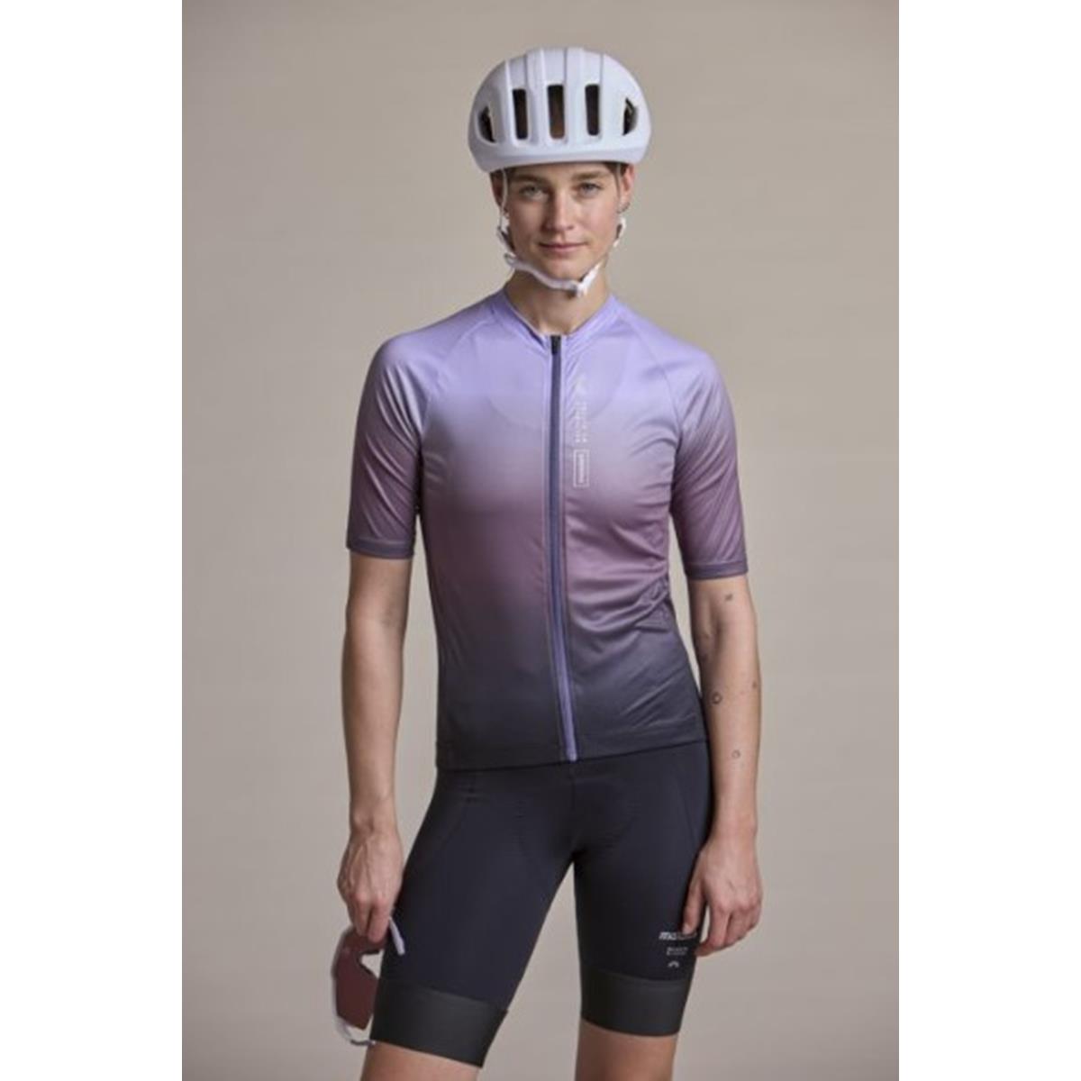 Maloja Schneck Roadbike Jersey deep black rainbow Herren Radtrikot