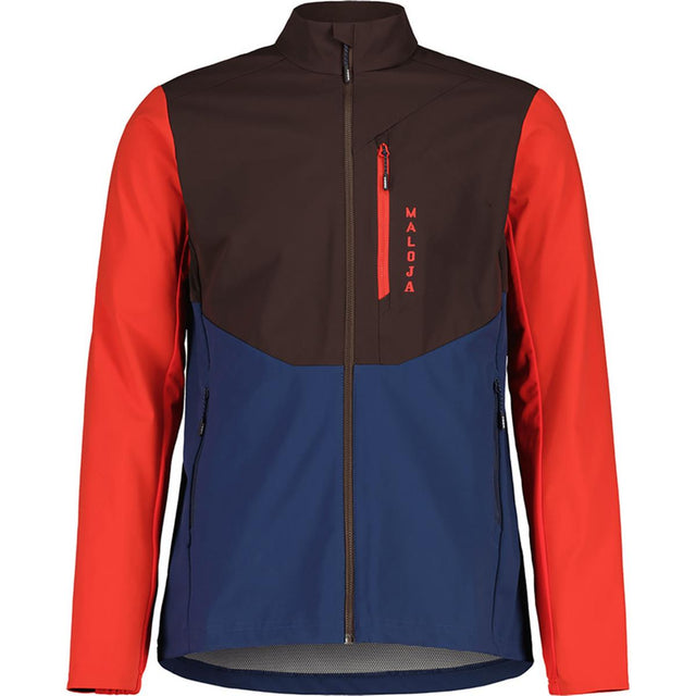 Maloja Alpel Nordic Hybrid Softshell Jacket midnight multi Herren Langlaufjacke