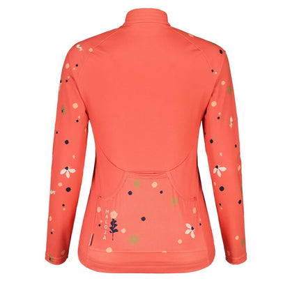 Maloja Tenno 1/1 Cycle Jacket cranberry Damen Radtrikot