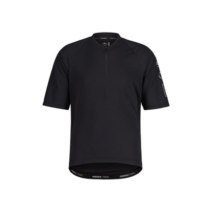 Maloja SpiazzoM. Gravel Jersey Men deep black