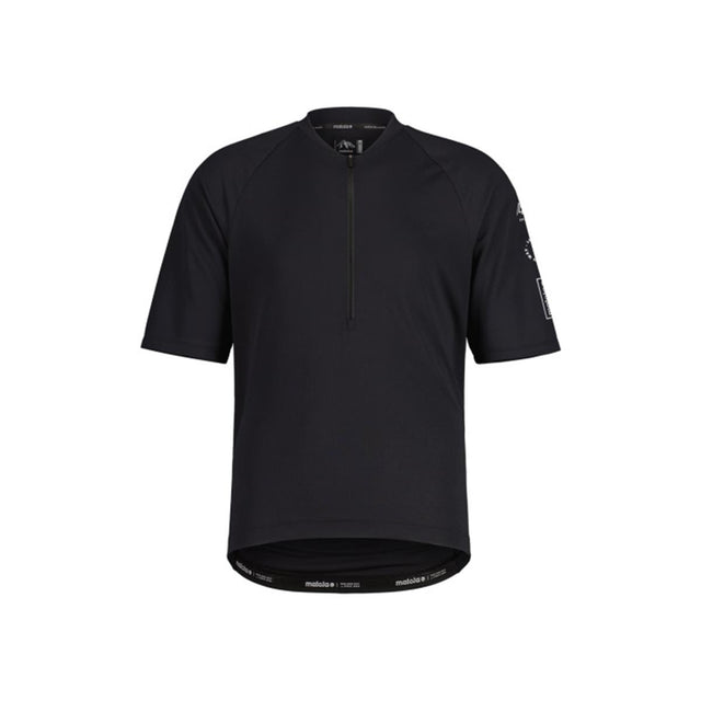 Maloja SpiazzoM. Gravel Jersey Men deep black