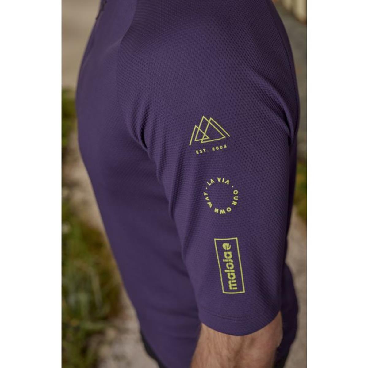 Maloja SpiazzoM. Gravel Jersey Men deep black, image 4 of 6