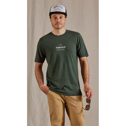 Maloja Alpspitz deep black Herren T-Shirt