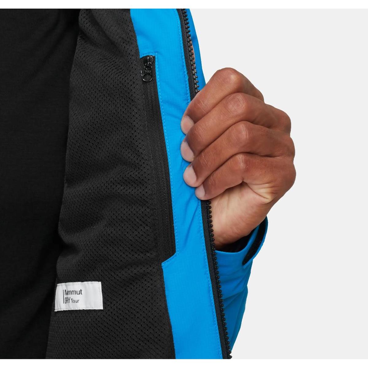 Mammut Freeflight HS Thermo Hooded Jacket Men glacier blue Herren Tourenjacke