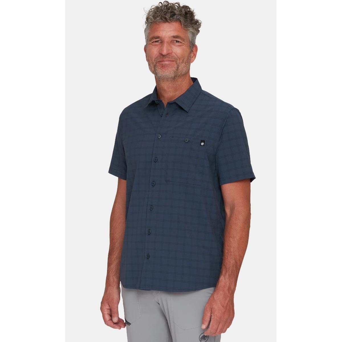 MAMMUT - Lenni Shirt Men - Marine Black - Herren, image 2 of 3
