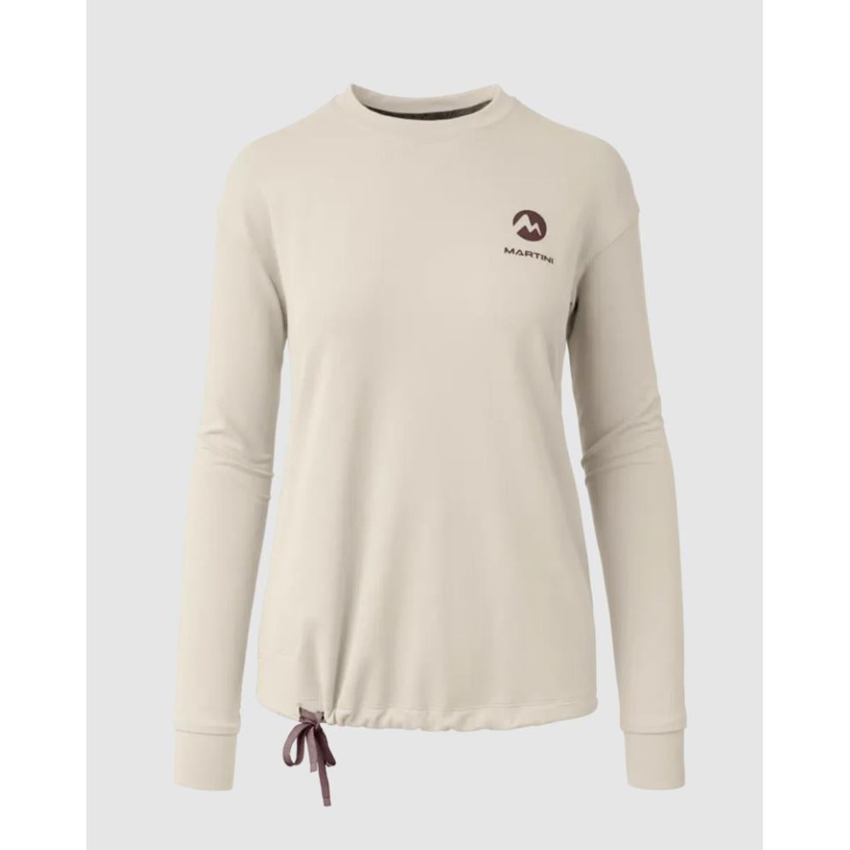 Martini Alpmate Roots ML Crew Neck off white clay Damen Longsleeve