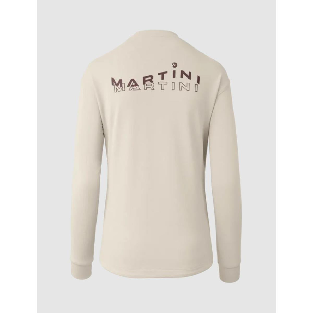 Martini Alpmate Roots ML Crew Neck off white clay Damen Longsleeve