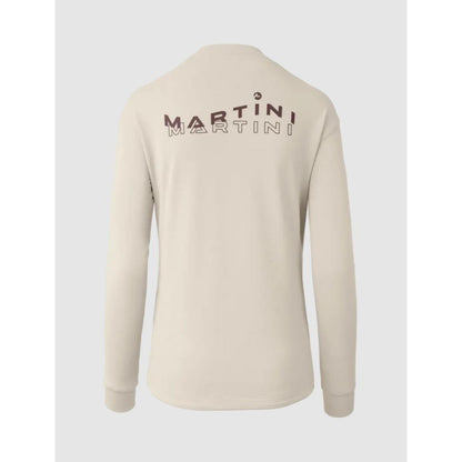 Martini Alpmate Roots ML Crew Neck off white clay Damen Longsleeve