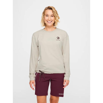 Martini Alpmate Roots ML Crew Neck off white clay Damen Longsleeve