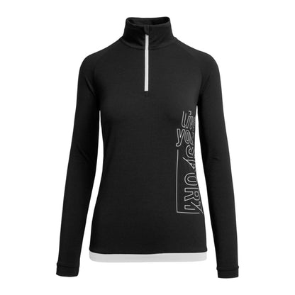 Martini Damen Langarmshirt Heartbeat black/white