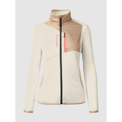 Martini Desire Midlayer Jacket Women Powerstretch - White-Desert