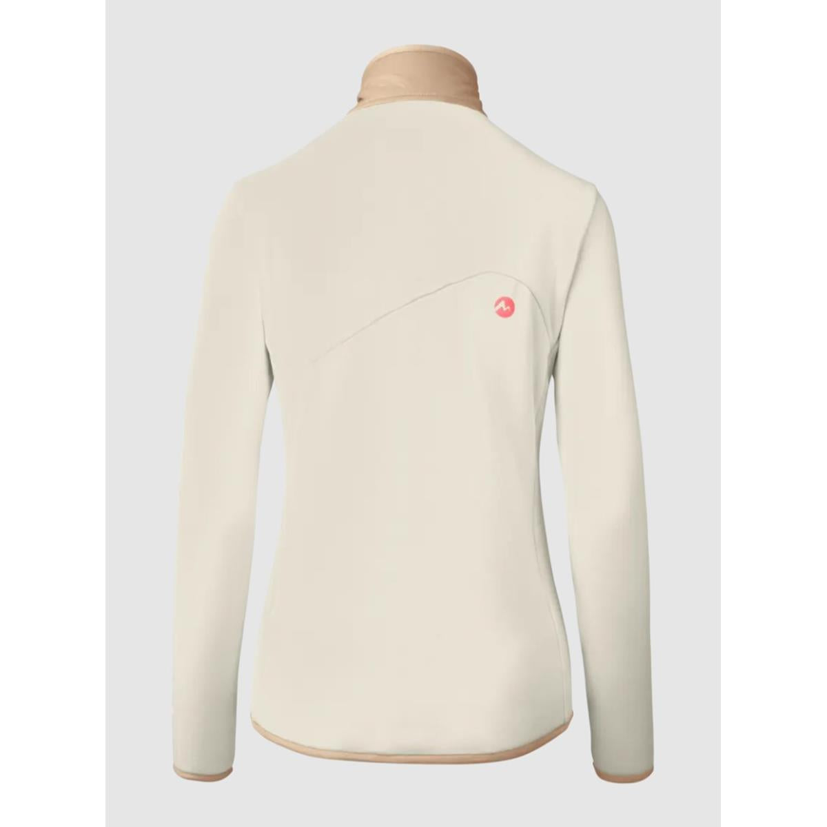 Martini Desire Midlayer Jacket Women Powerstretch - White-Desert