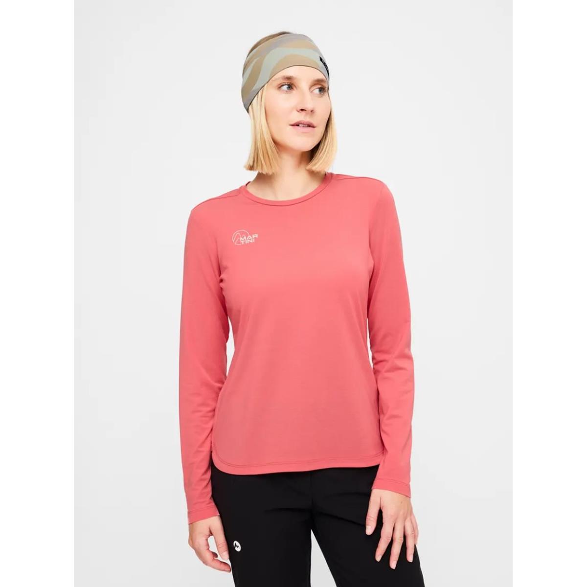 Martini Firstline Shirt Women Longsleeve - Rosy Glow