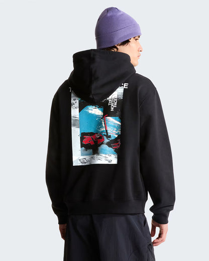 The North Face Apex `75 Collage Relaxed Hoodie Herren tnf black