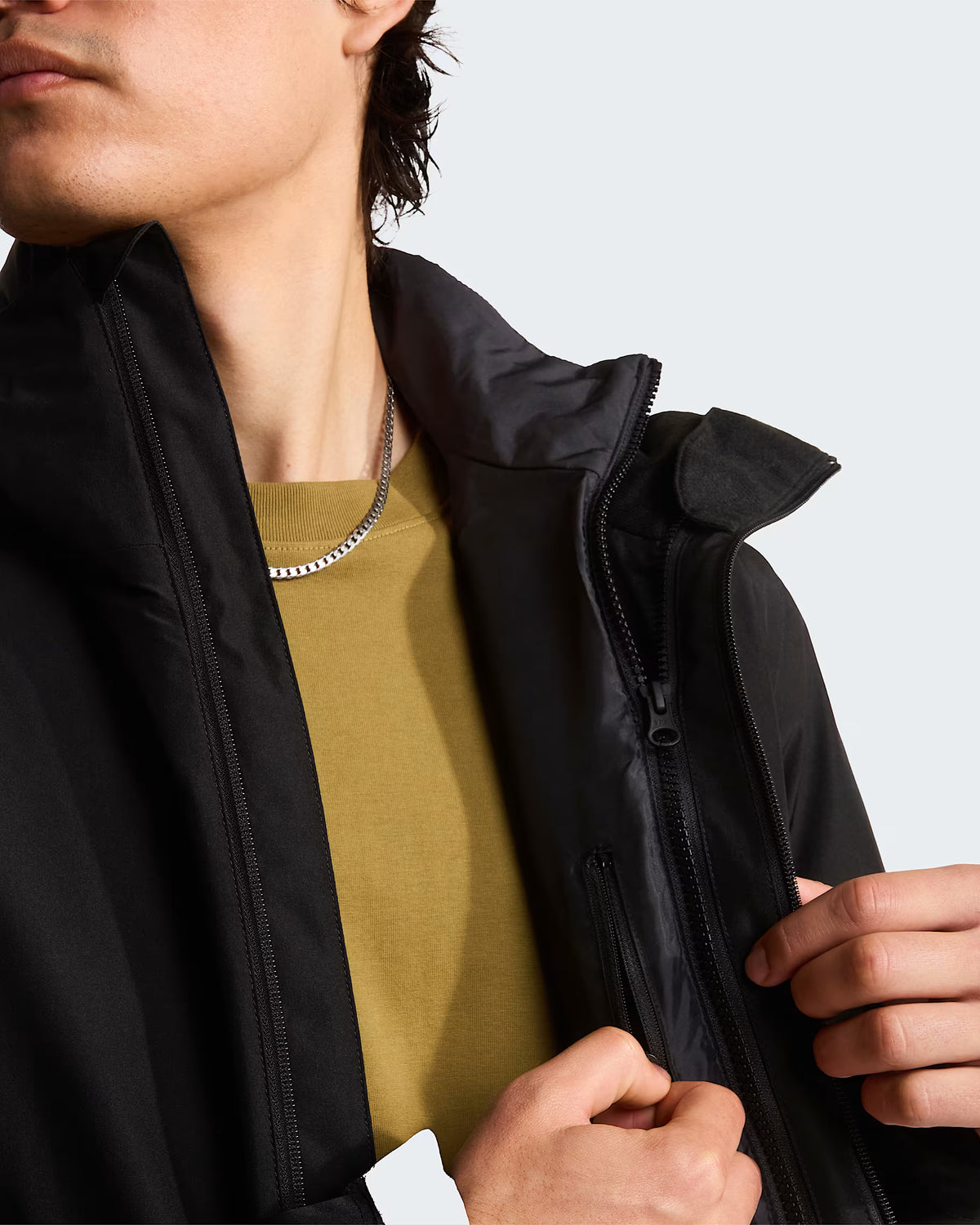 The North Face Carto Mono Triclimate Hooded Jacket Herren tnf black