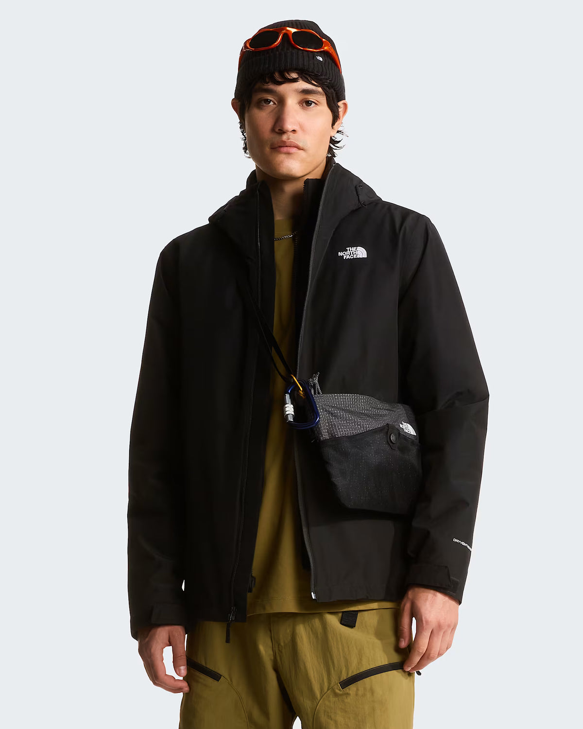 The North Face Carto Mono Triclimate Hooded Jacket Herren tnf black
