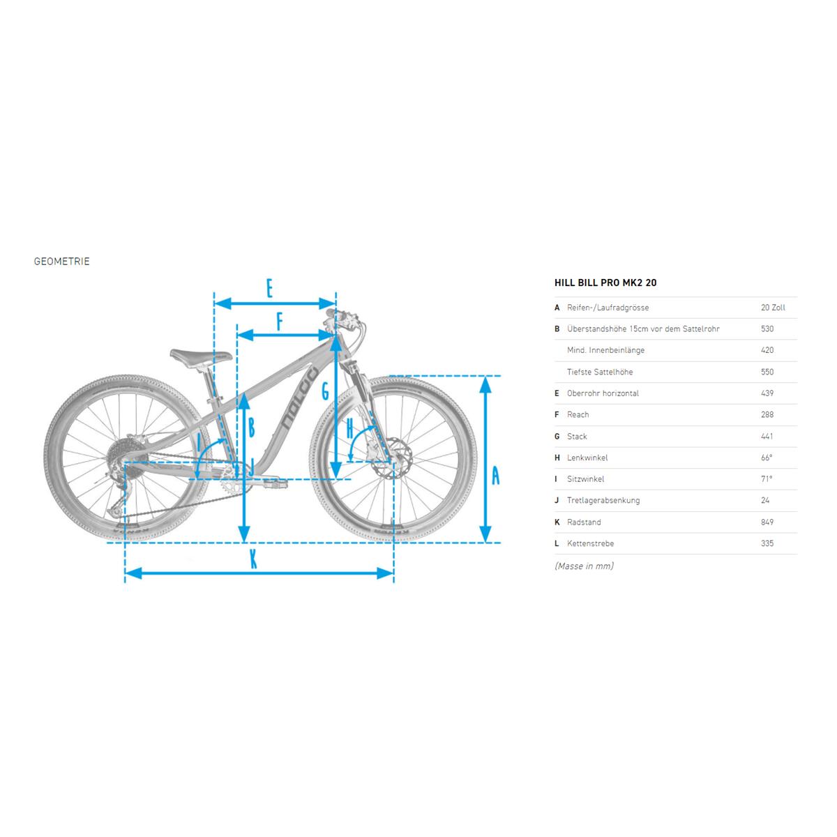 Naloo Hill Bill 20" Pro Kinderfahrrad petrol