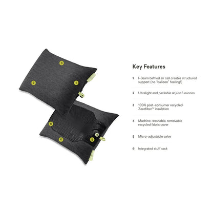 Nemo Fillo Elite Ultralight Backpacking Pillow
