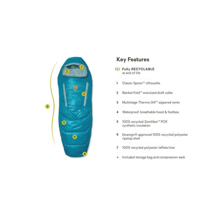 NEMO Forte™ Endless Promise® Women's Synthetic Sleeping Bag