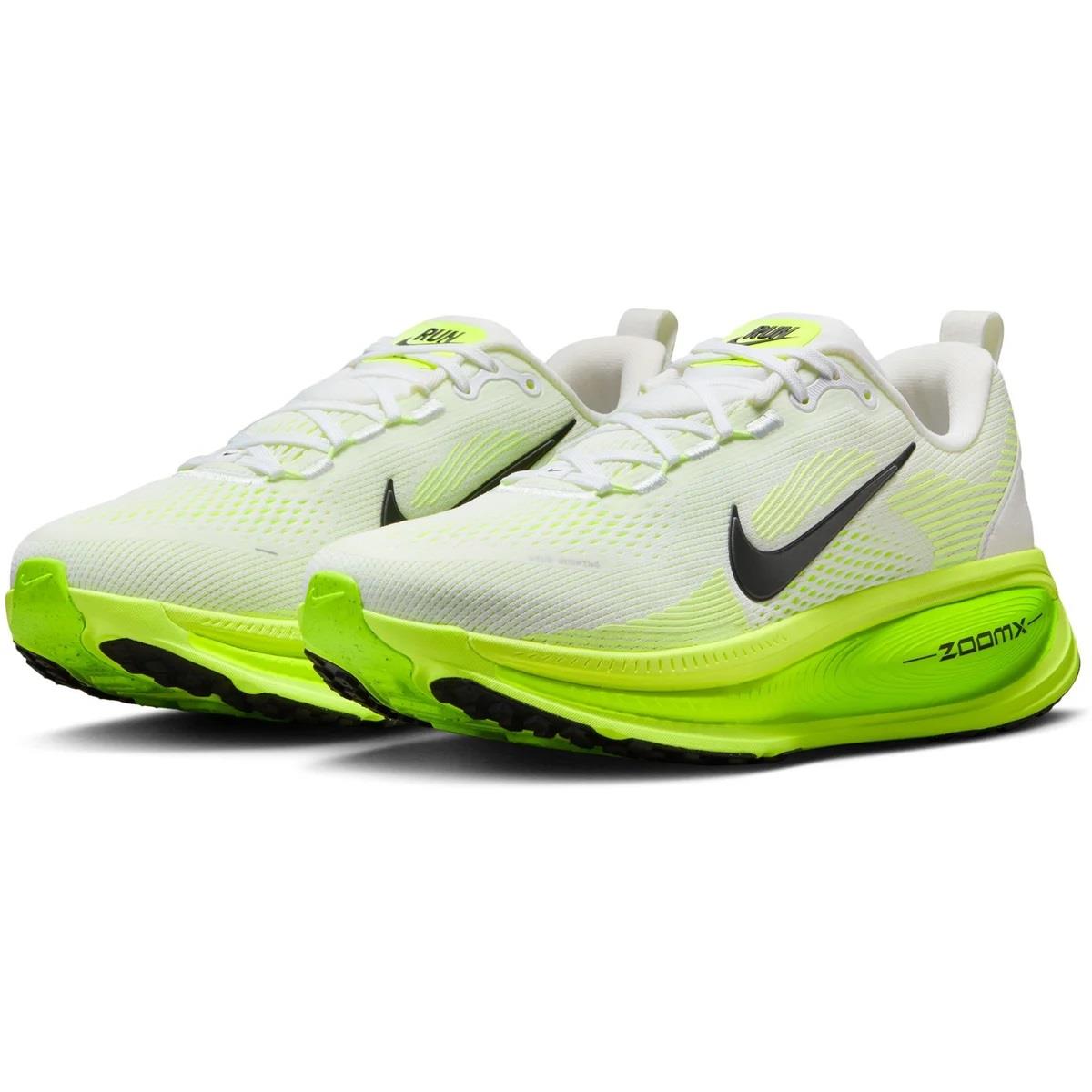 Nike Vomero 18 Women white black electric green, image 3 of 10