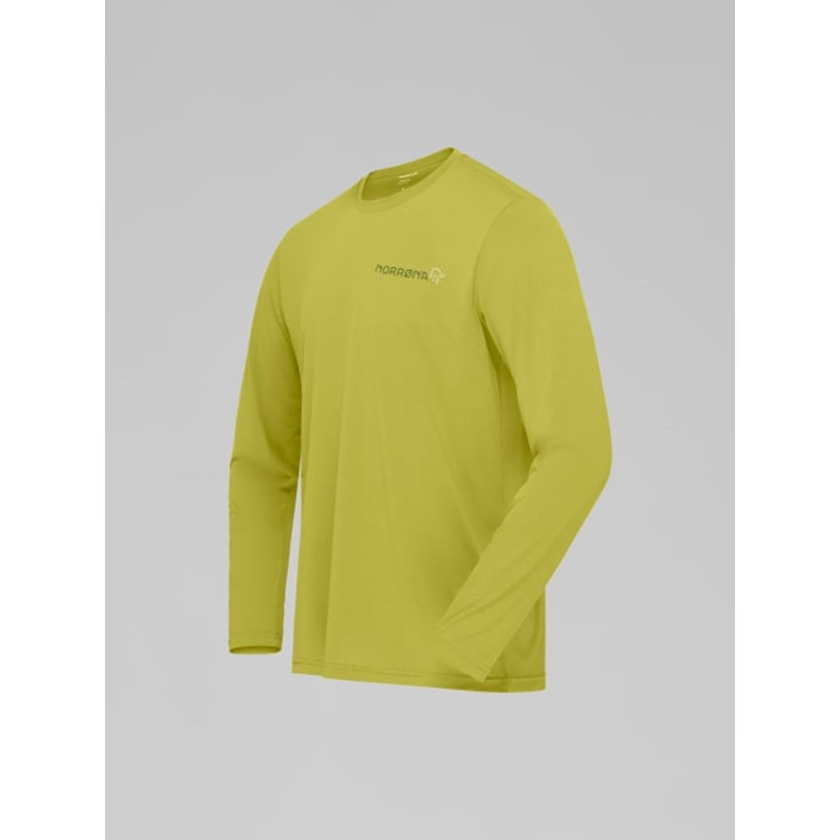 Norrona M Femund Tech Long Sleeve golden lime Herren