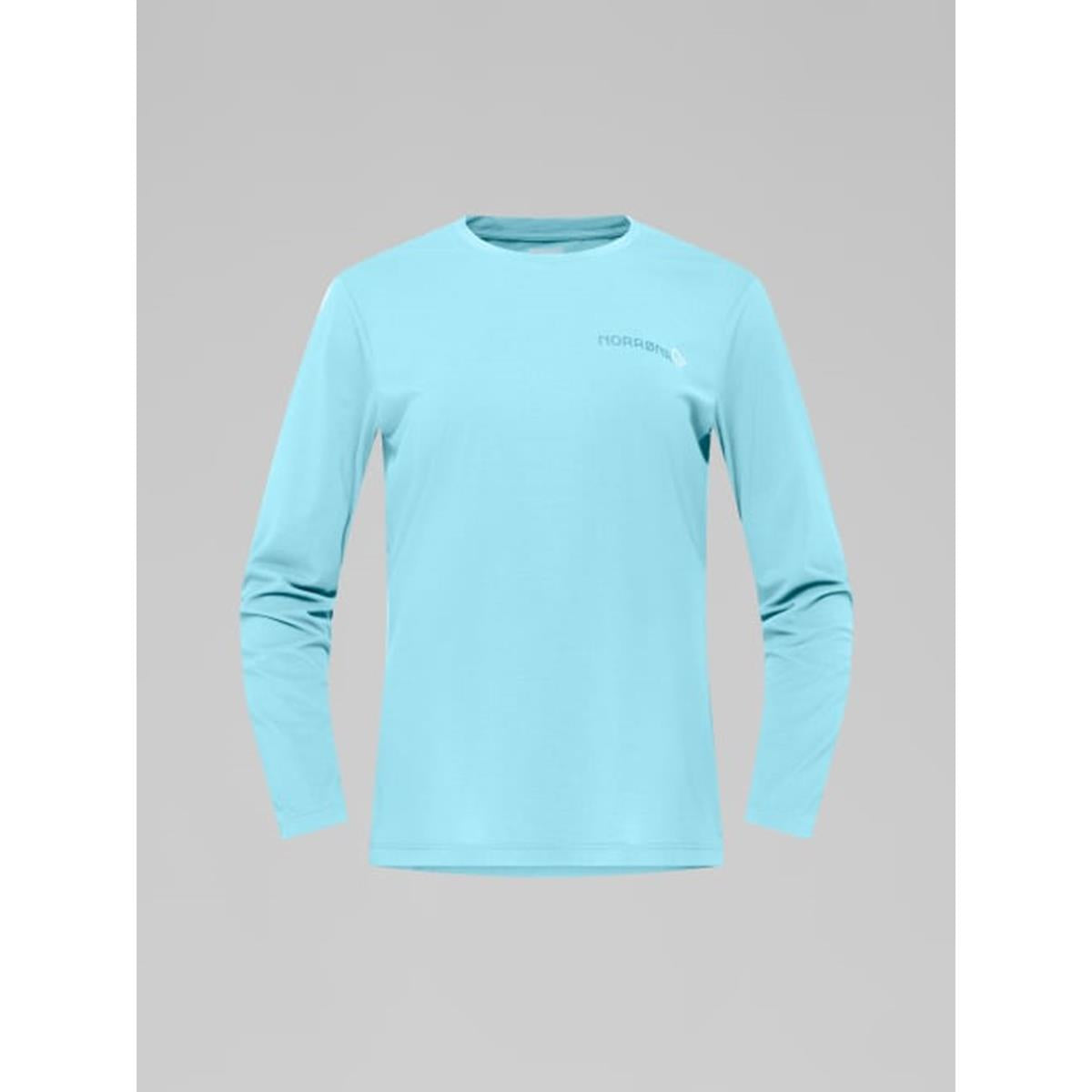 Norrona W Femund Tech Long Sleeve aqua haze Damen