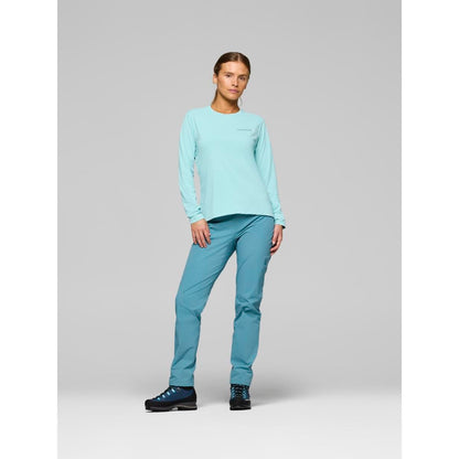 Norrona W Femund Tech Long Sleeve aqua haze Damen