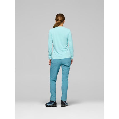 Norrona W Femund Tech Long Sleeve aqua haze Damen
