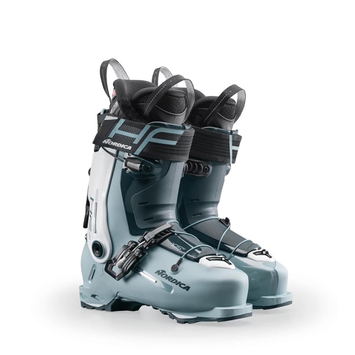 Nordica HF Pro 105 W GW Skischuhe Hellblau / Weiß, Bild 6 von 7