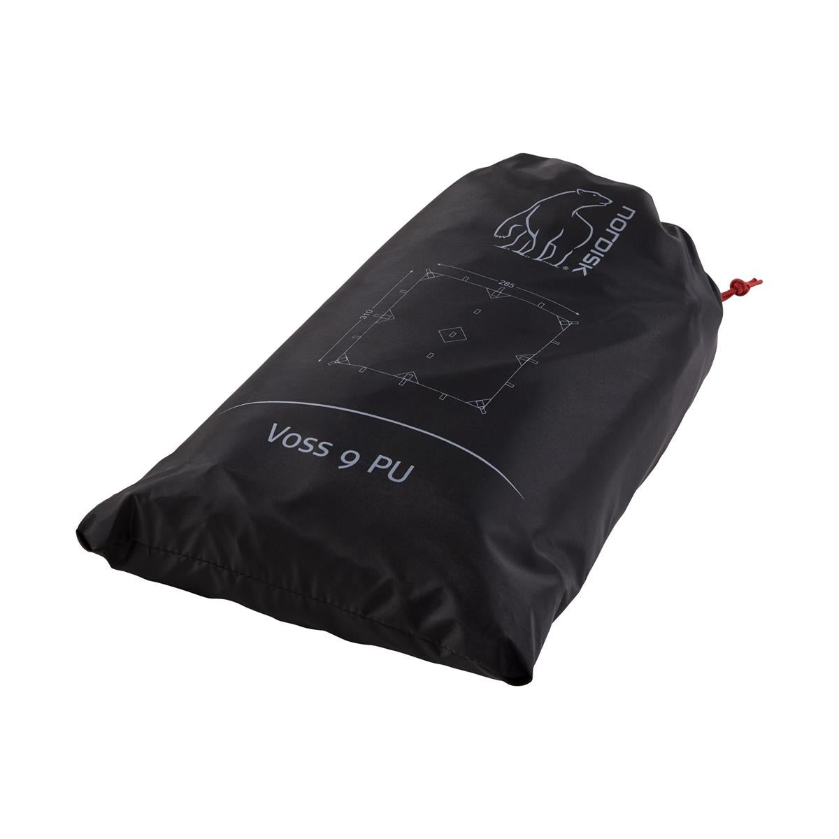Nordisk Voss 9 PU Tarp dark olive, image 4 of 5