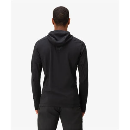 Norrona Falketind Power Grid Hood caviar black Herren Powerstretchjacke