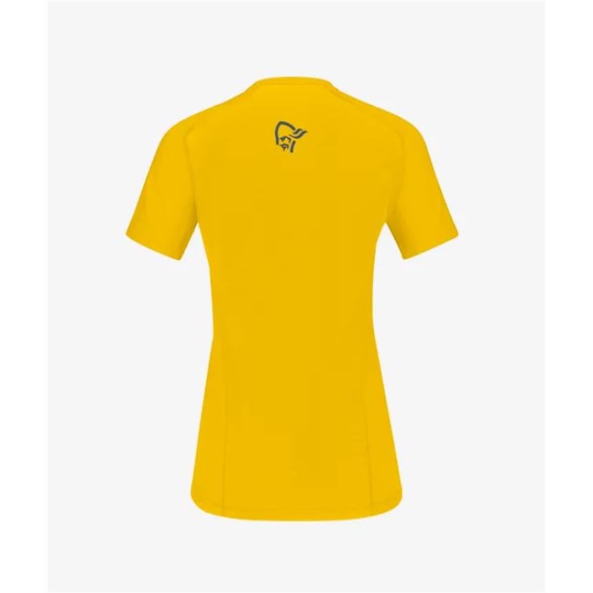 Norrona Fjora wool sulphur Damen T-Shirt, image 2 of 4