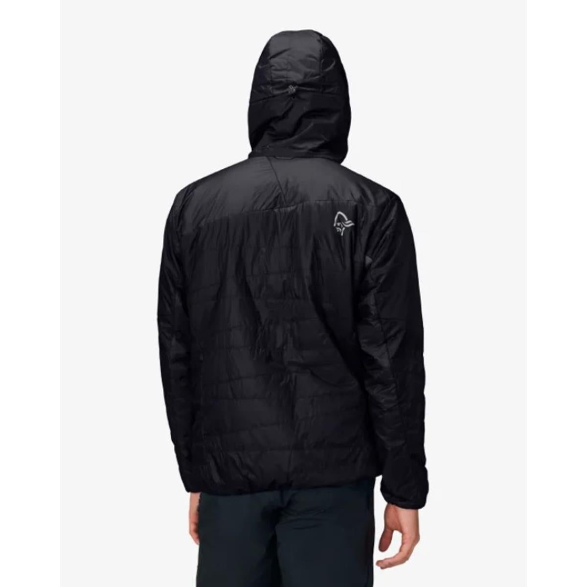 Norrøna Men's falketind thermo40 Zip Hood - caviar black, Bild 2 von 3