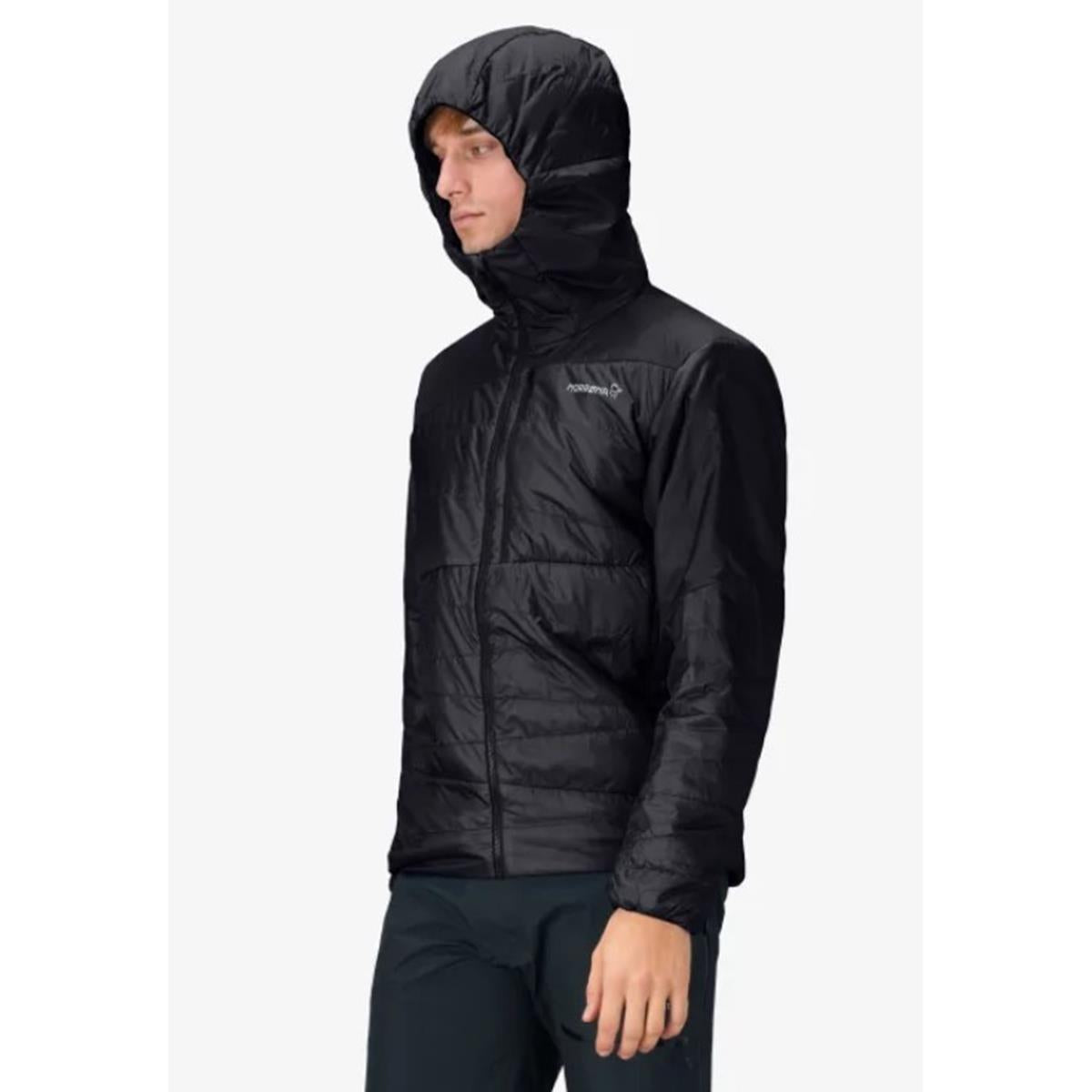 Norrøna Men's falketind thermo40 Zip Hood - caviar black, Bild 3 von 3