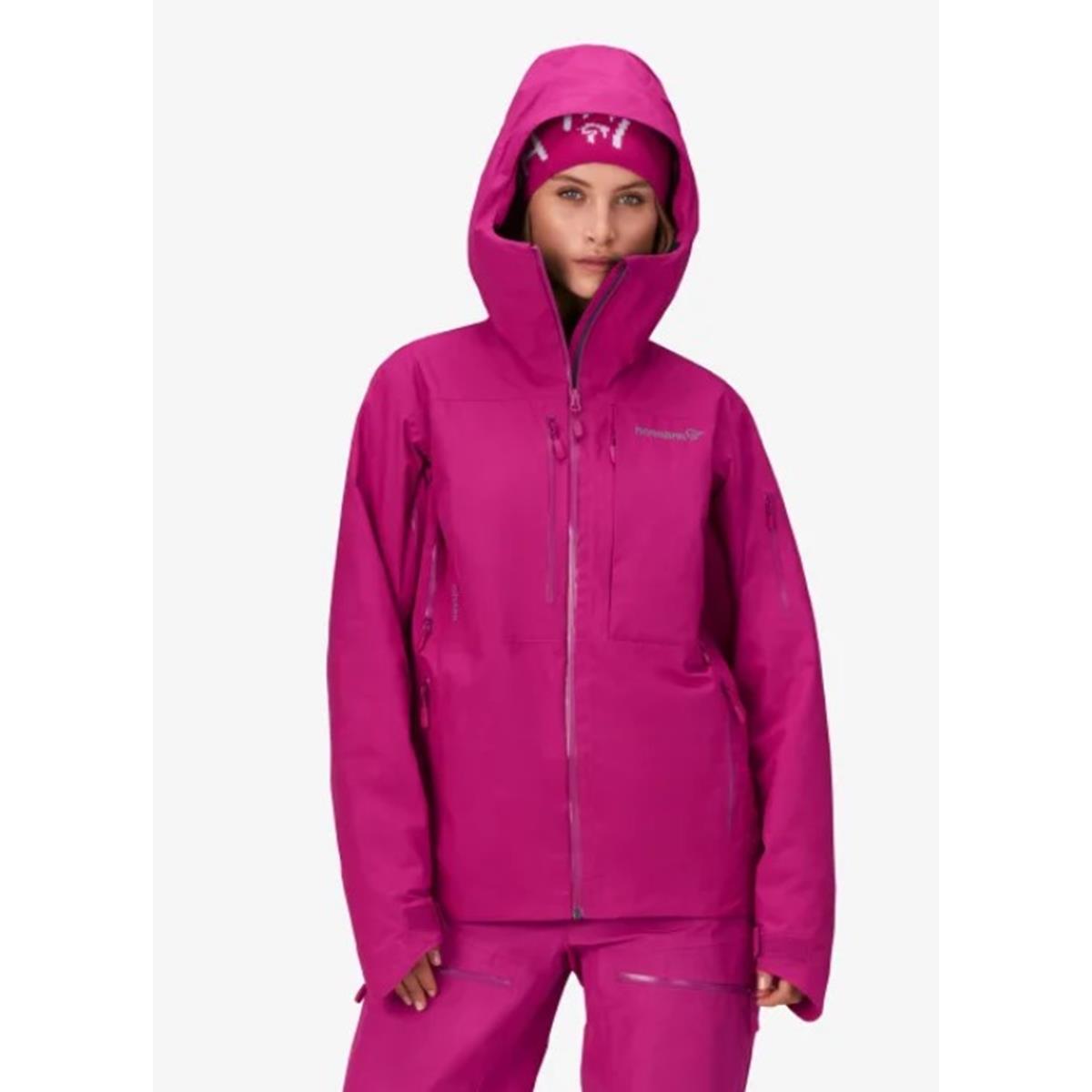 Norrøna Women's lofoten Gore-Tex Insulated Jacket - festival fuchsia
