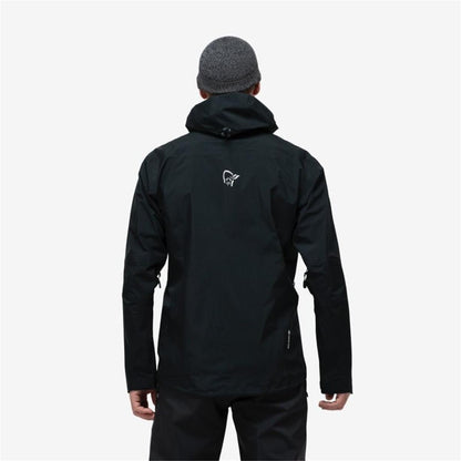 Norrona Herren Gorejacke Falketind Gore-Tex Caviar black