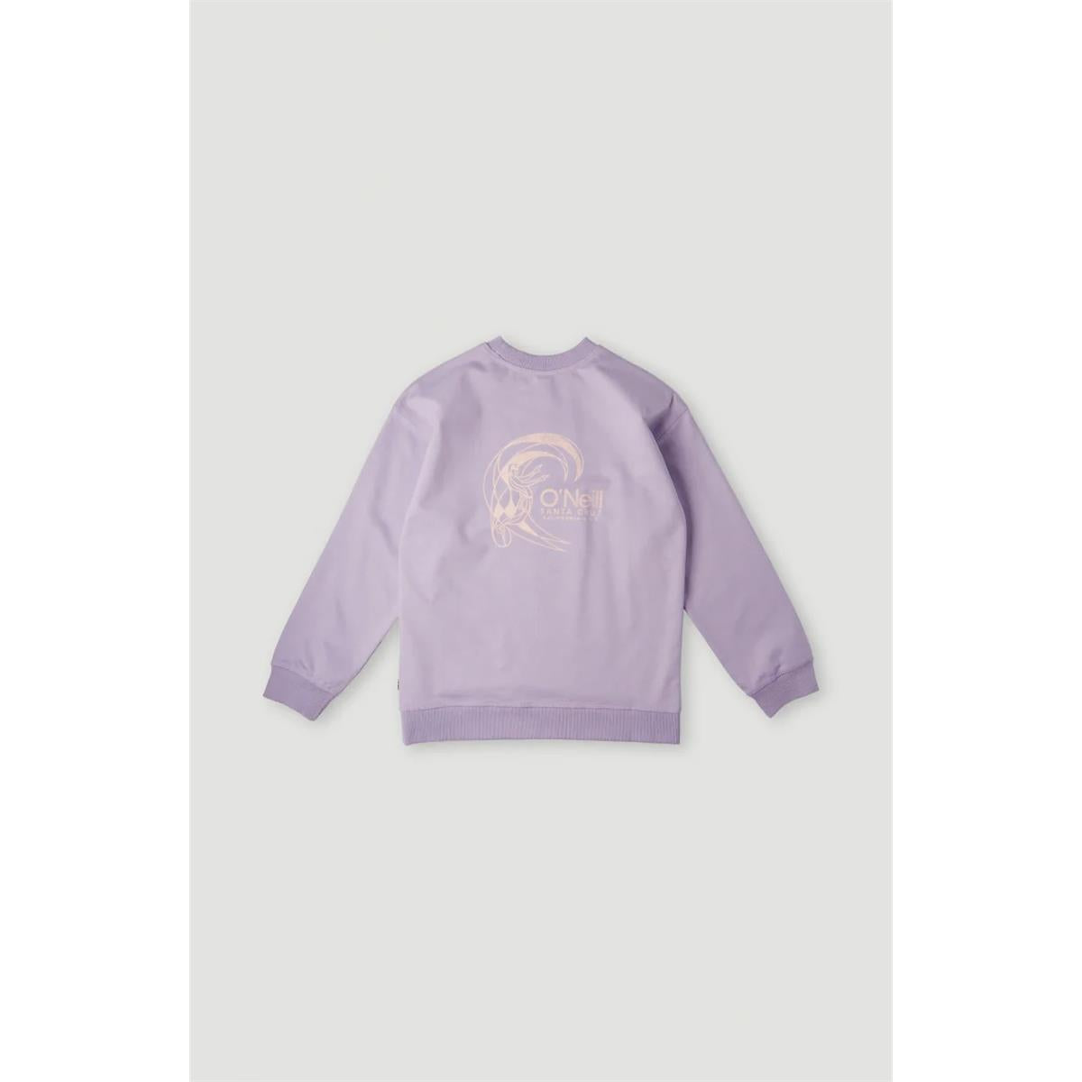 O'Neill Circle Surfer Crew Sweat Kinder lavendar frost, image 2 of 5