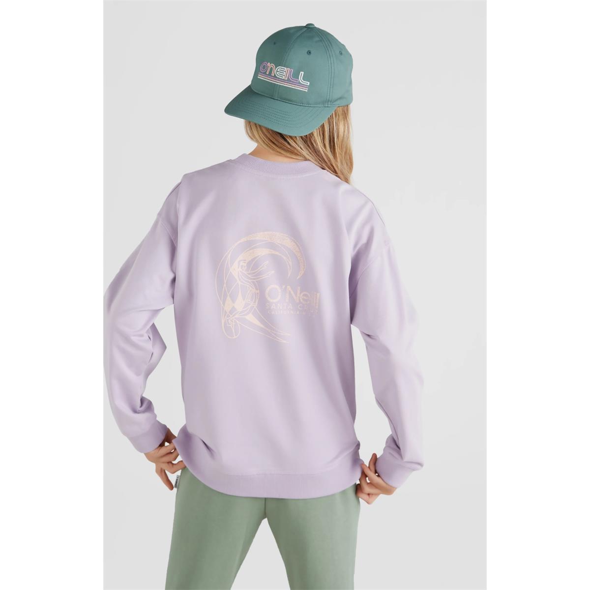 O'Neill Circle Surfer Crew Sweat Kinder lavendar frost
