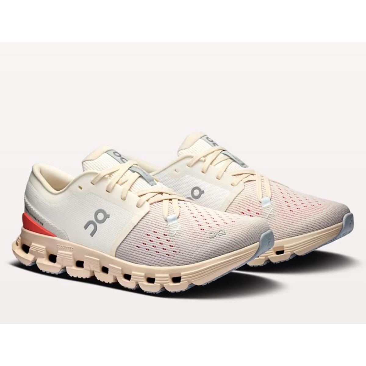 ON Cloud X4 Women ivory salmon, image 6 of 7