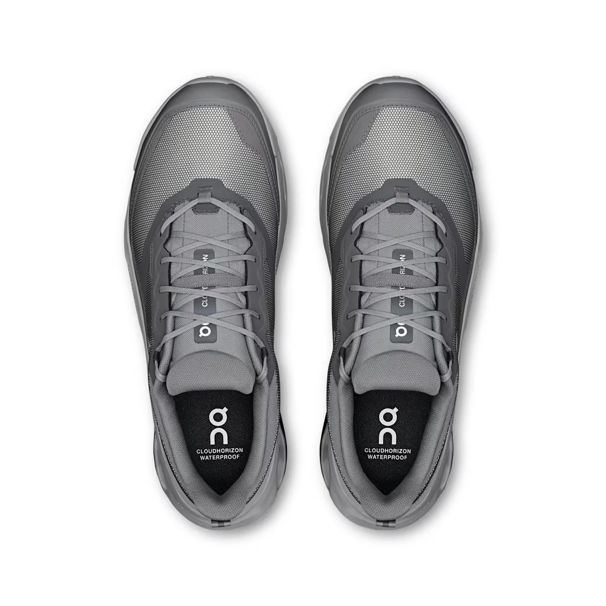 ON Herren Joggingschuhe Cloudhorizon 2 Waterproof Rock / Alloy